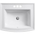 KOHLER K-2356-4-33 Archer Self-Rimming Bathroom Sink with 4-Inch Centers  Mexican Sand - B001U6D9VU
